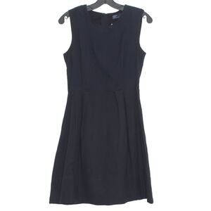 NWT Gap Dress Minimalist Classic Preppy Business Casual Capsule Navy Blue Size 2